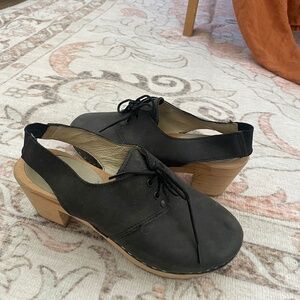 Size 36 black clogs
